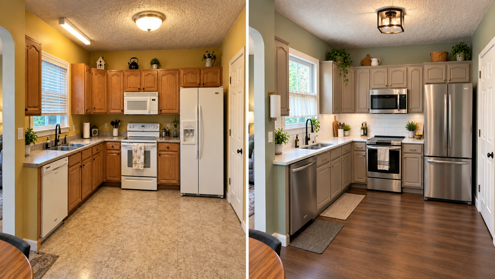 Small Kitchen Remodel for $5,000: A Real Before-and-After Budget Breakdown